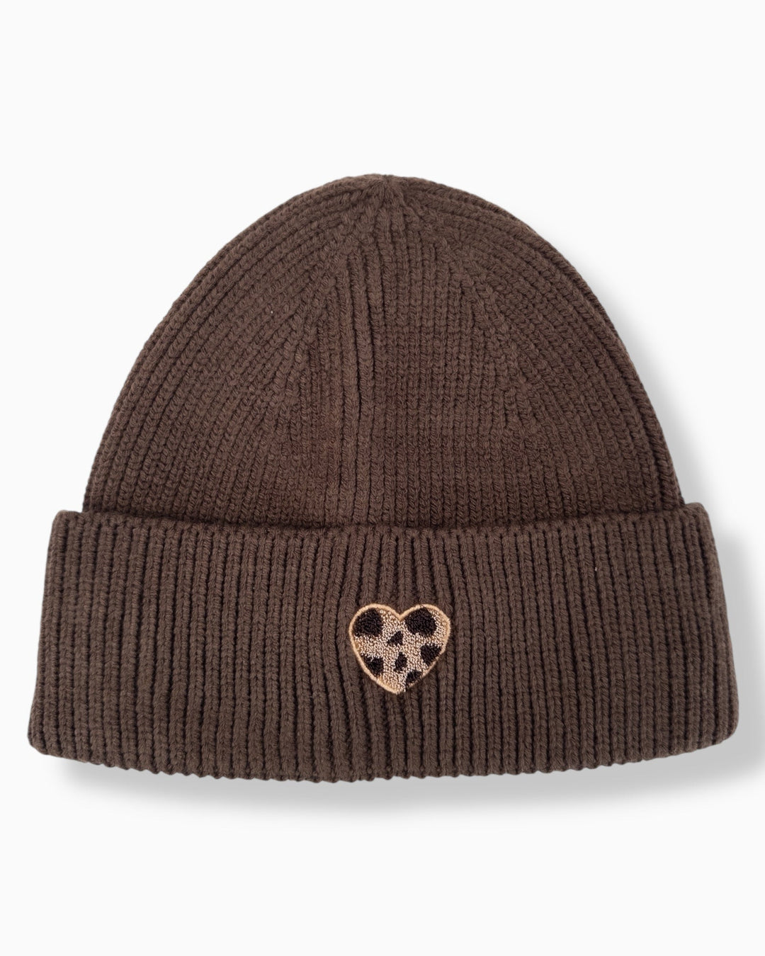 Mütze / Beanie - LEO HERZ - braun