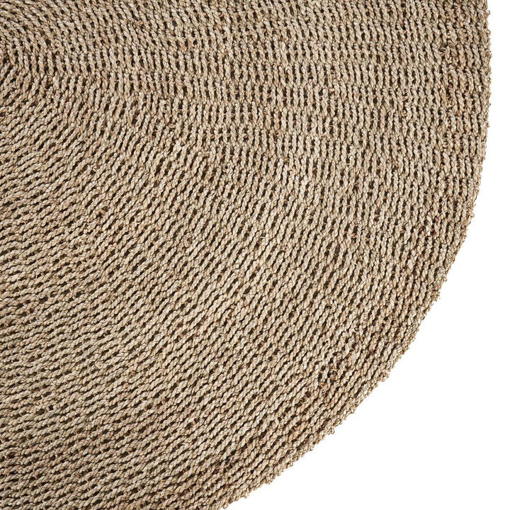 SIZALI Teppich - Rund 150 - Sisal Natur