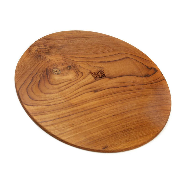 TEAK ROOT Platte XL - Platzteller - Dekoteller