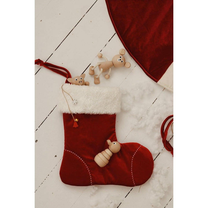 CANDY Weihnachtsstrumpf / Rot