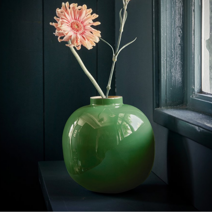 Vase Metal GREEN 23cm