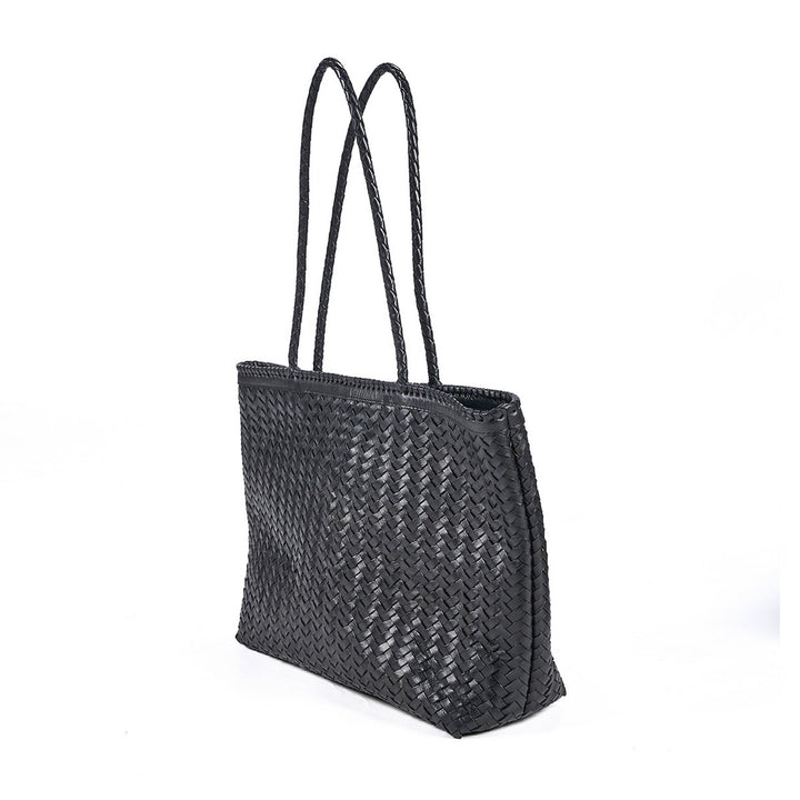EXECU Ledertasche - Shopper - große Schultertasche