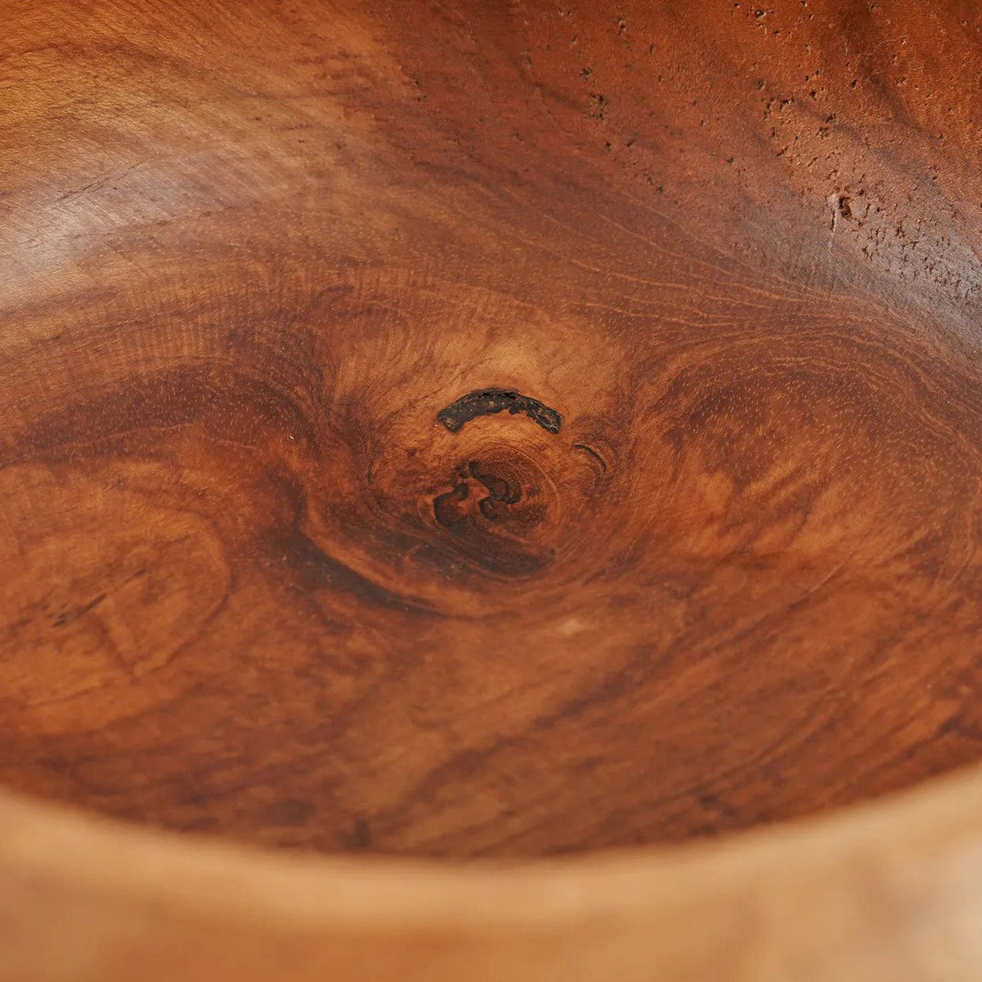 TEAK ROOT Schale - Obstschale - Dekoschale 20cm