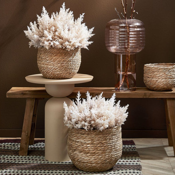 Holzbank BOLD – recyceltes Holz – Braun - L108