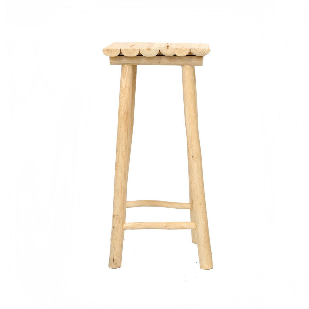 ISLAND Barhocker - Teakholz Natur