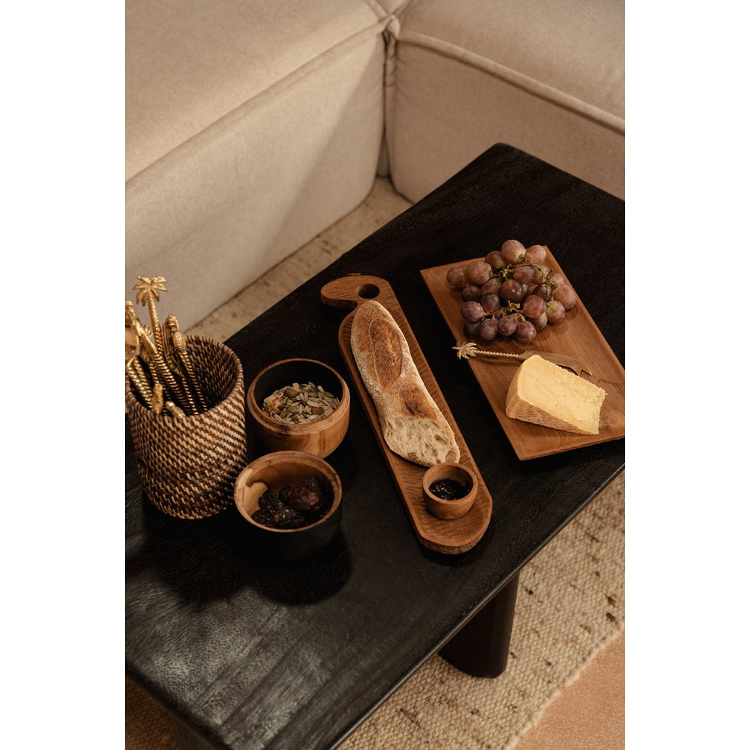 TEAK SUSHI Platte L - Servierplatte - Dekoablage
