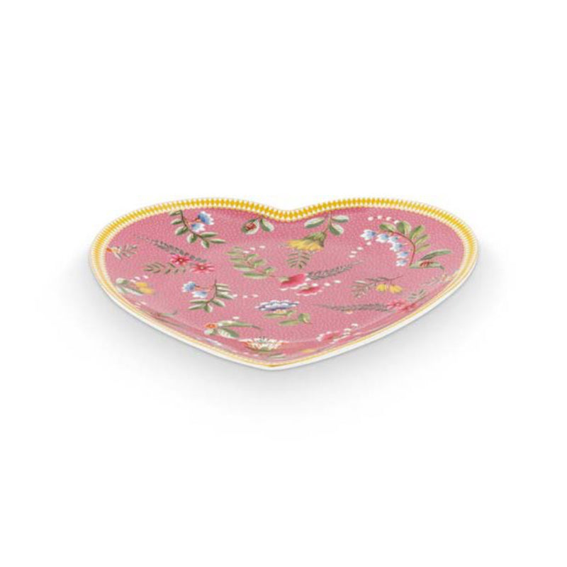 Teller in Herzform LA MAJORELLE Pink - 2er-Set