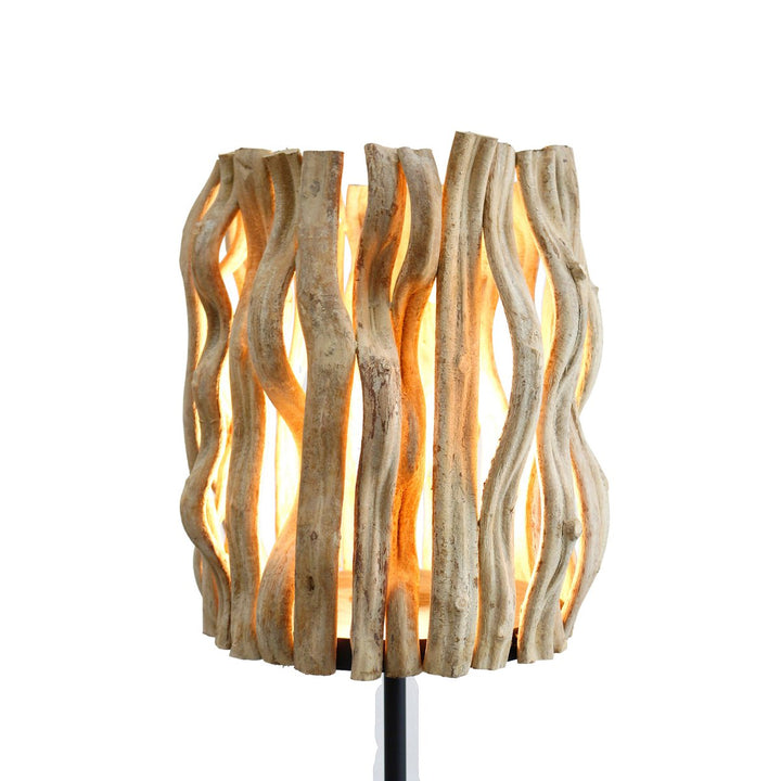 Stehleuchte WALT - Deko Lampe - Treibholz Natur 140cm