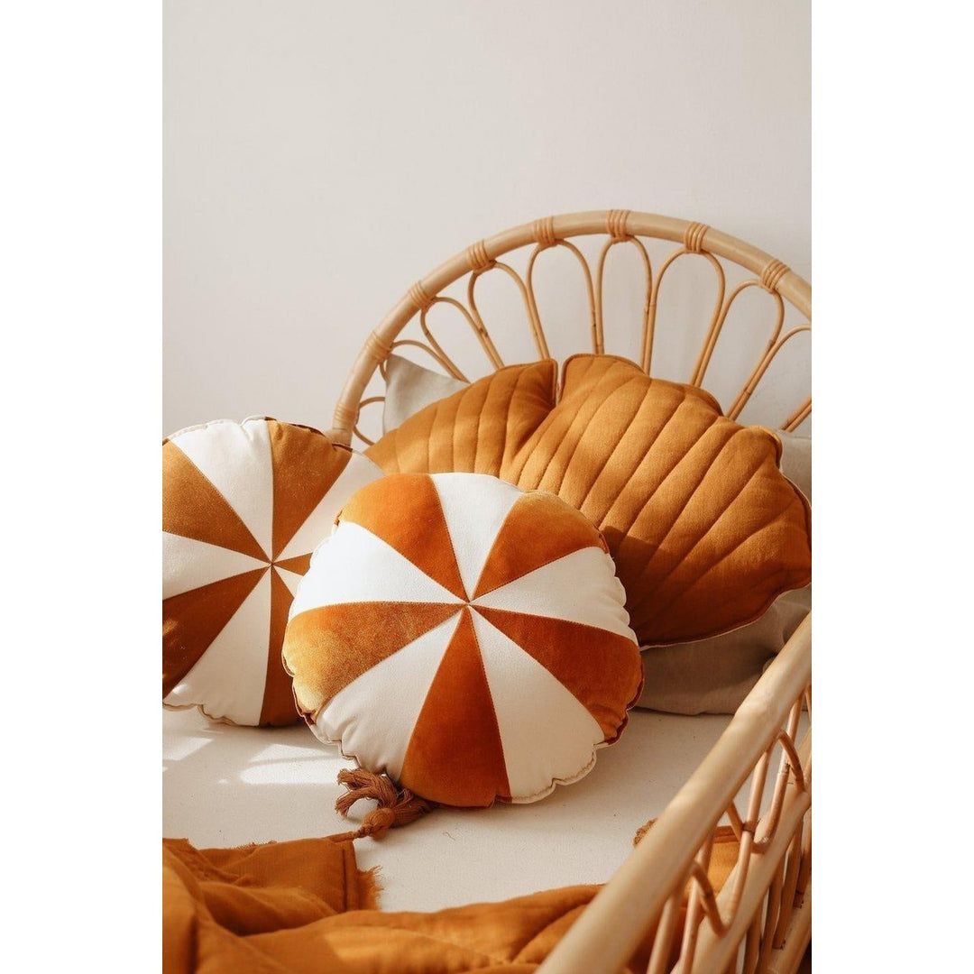 CANDY Patchwork-Kissen / Gold