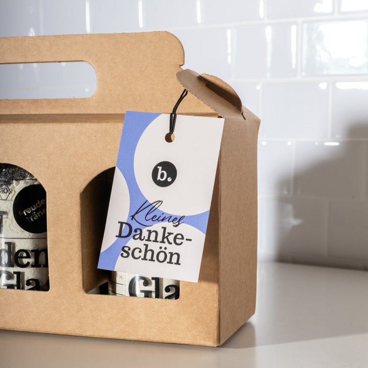 Das Brot aus dem Glas - Geschenkbox KLEINES DANKESCHÖN - 3x 2er Set wählbar