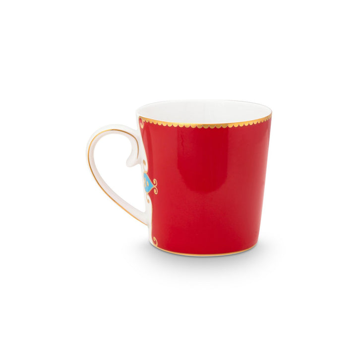 Tassen groß 2er-Set LOVE BIRDS MEDALLION RED