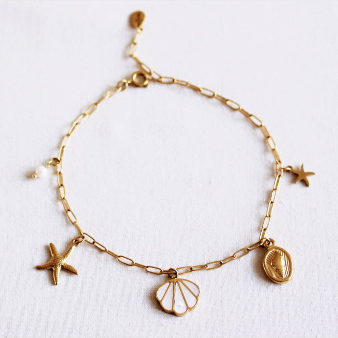 Fußkettchen - Charms OCEAN TREASURES