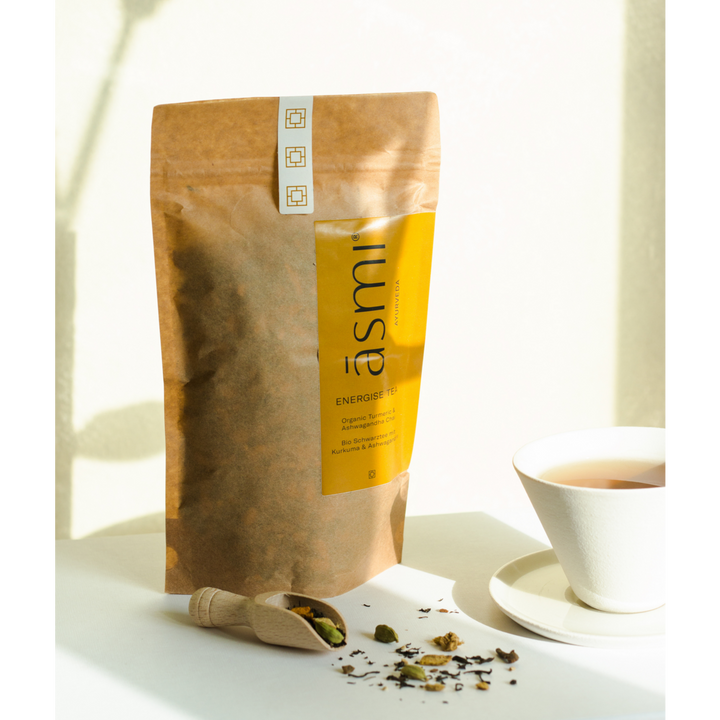 Energise Tee / Ashwa Noir mit Ashwagandha & Kurkuma