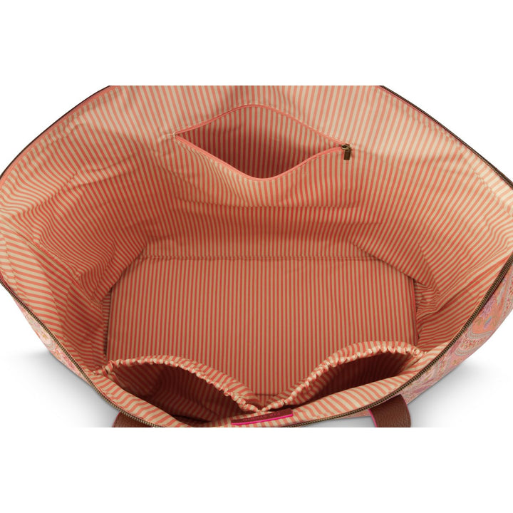 Tote Bag large TILDA ORNAMENTO ORANGE
