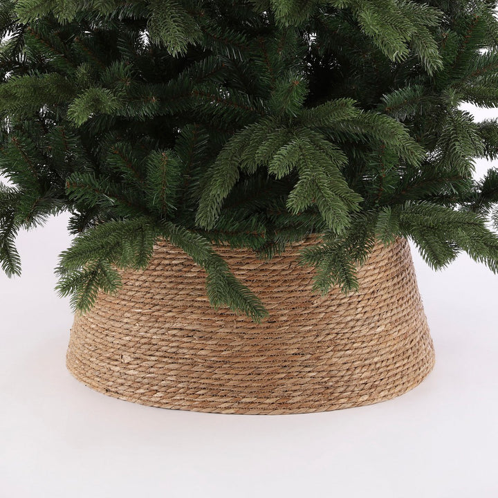 Weihnachtsbaum Korb - H26 x Ø58 cm - Seegras - Naturbraun