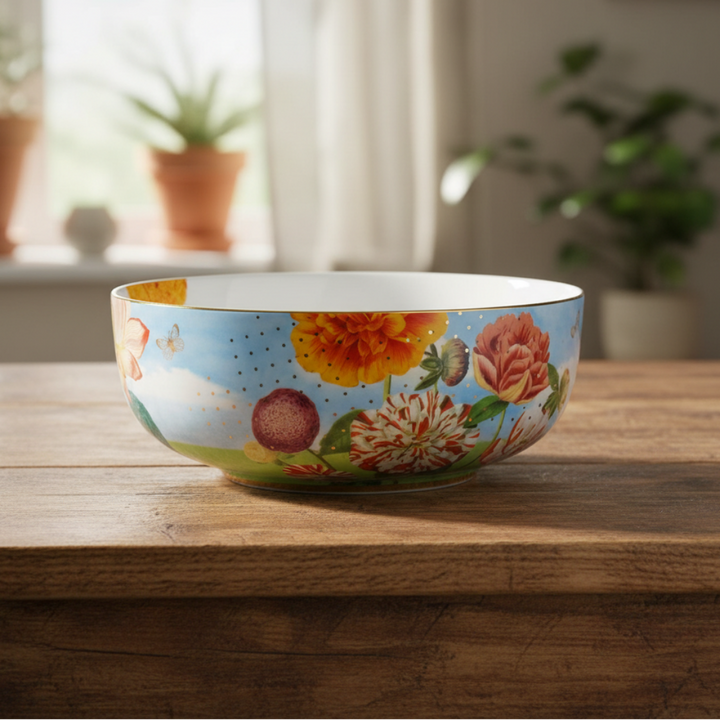 Bowl ROYAL FLOWERS 23cm