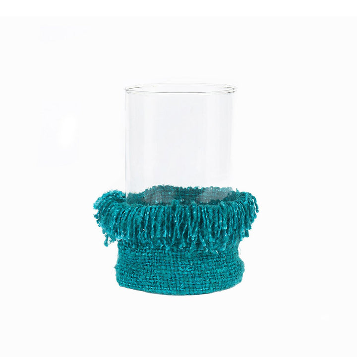 OH MY GEE Kerzenhalter XXL Aqua - Windlicht