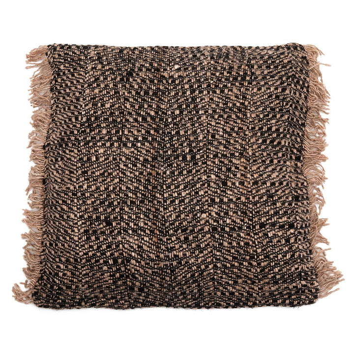 OH MY GEE Kissenbezug - Schwarz-Kupfer 60x60