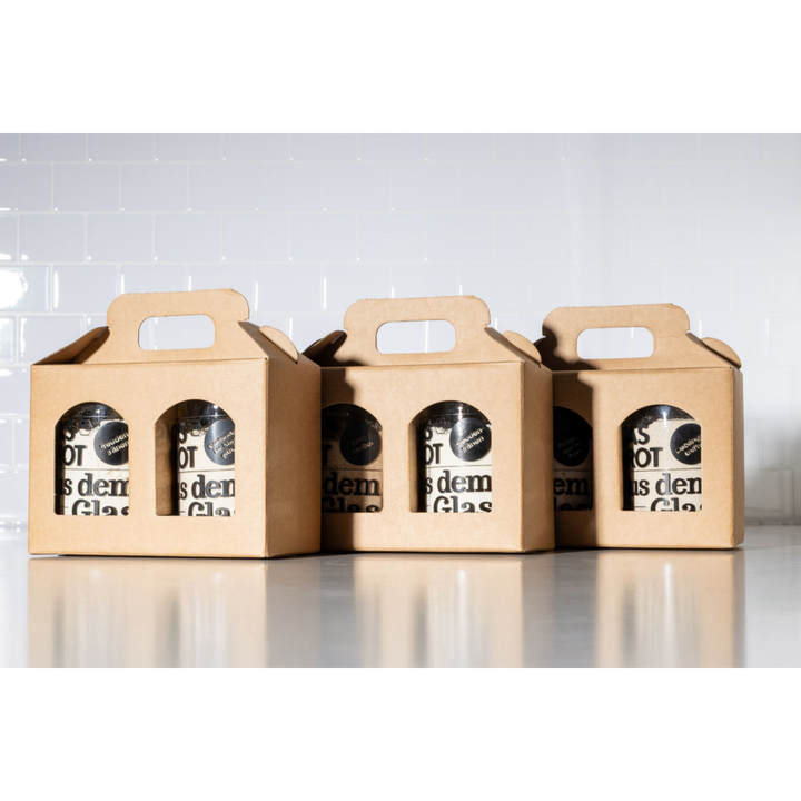 Das Brot aus dem Glas - Geschenkbox BROT & SALZ - 3x 2er Set wählbar