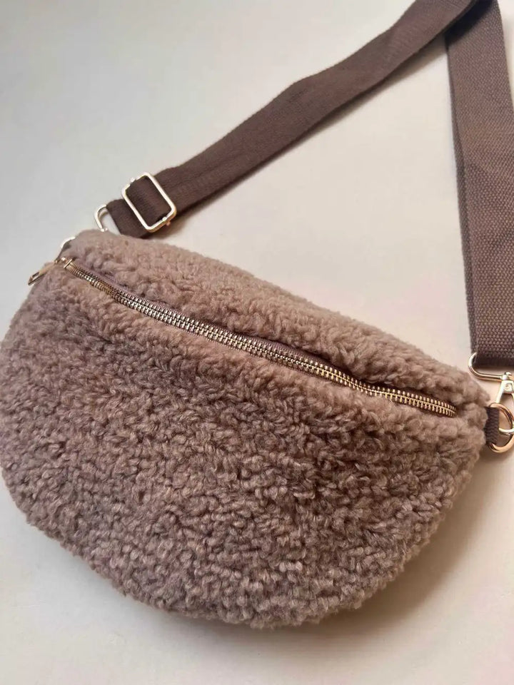 Tasche HARPER - Hipbag/Crossbody Bag - Teddy - braun