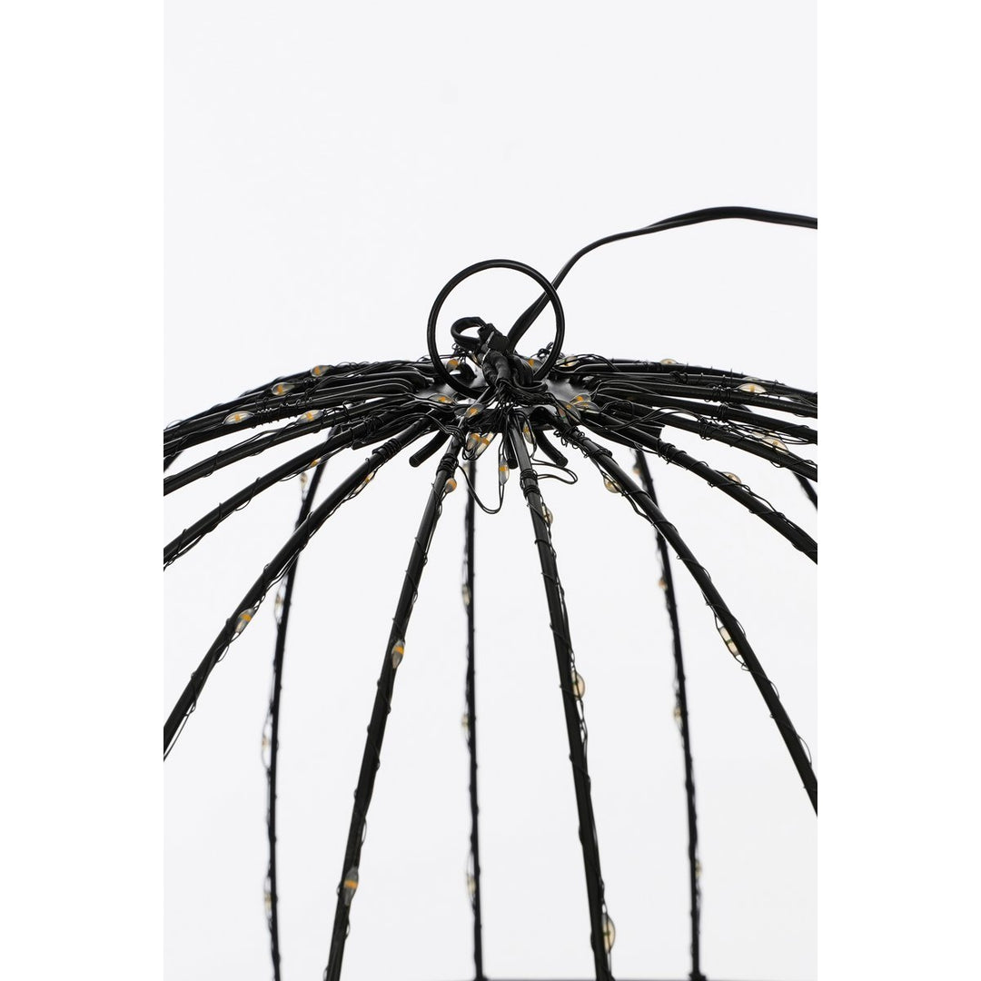 LED Weihnachtsdeko - Kugelrahmen - warmweiß - Ø60 cm