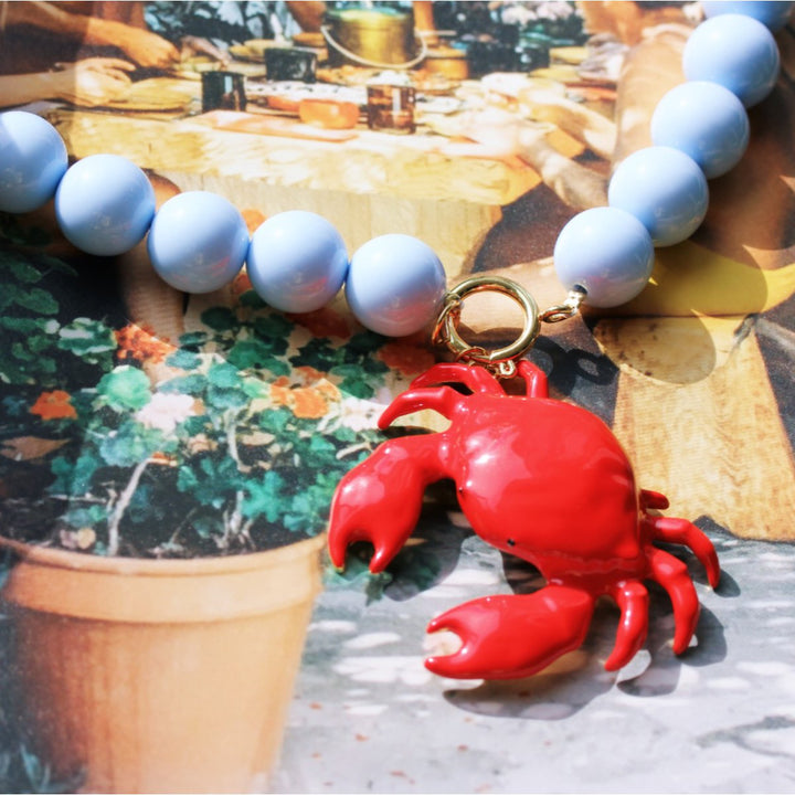 Charm CRAB Rot - Kettenanhänger