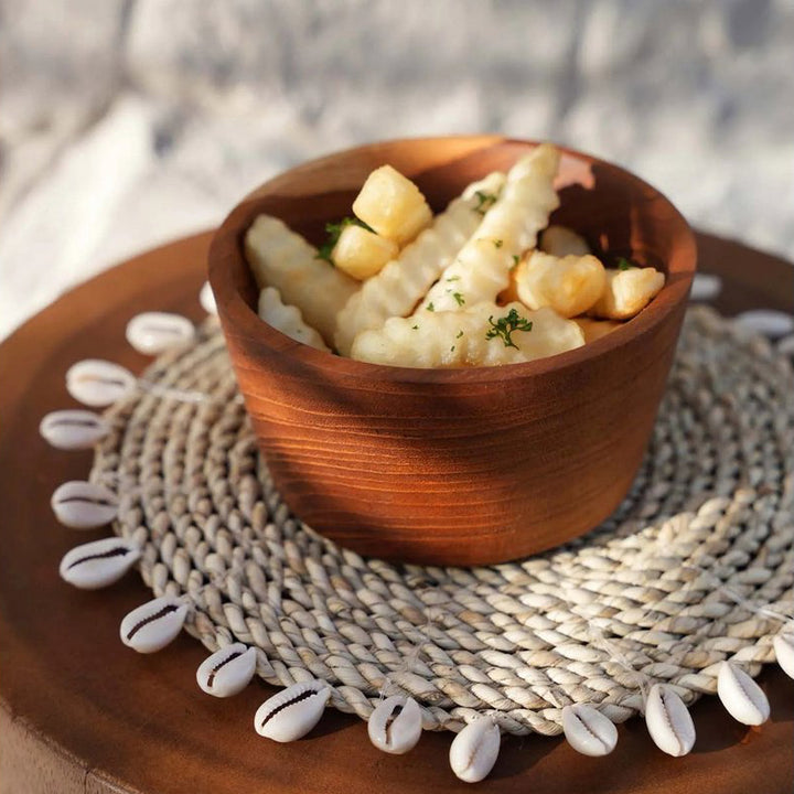 TEAK ROOT Schale - Snackschüssel - Dekoschale 12cm