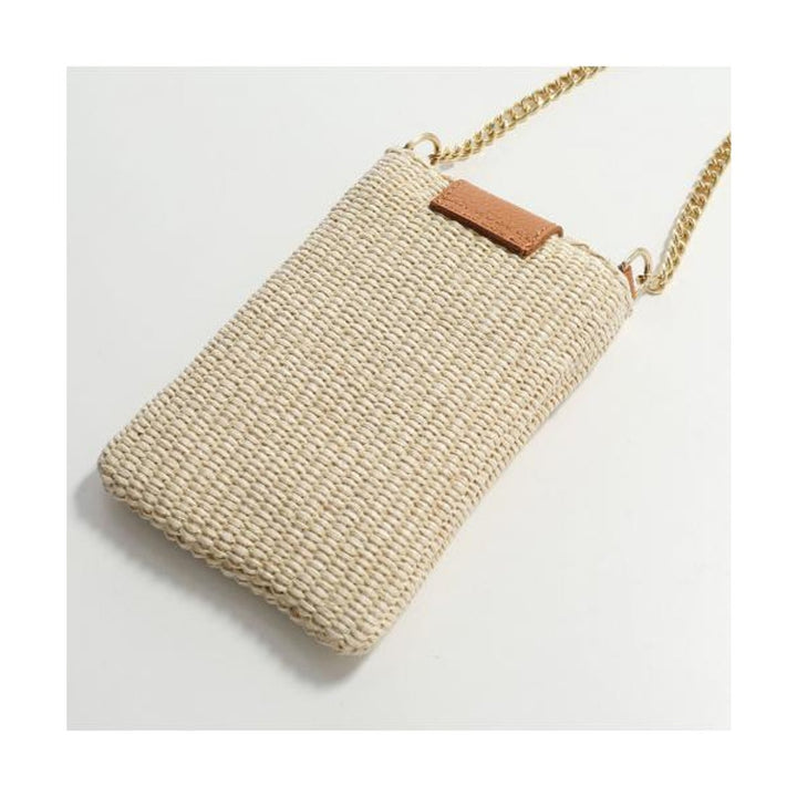 Straw Handytasche - Mini Umhängetasche - 2 Farben