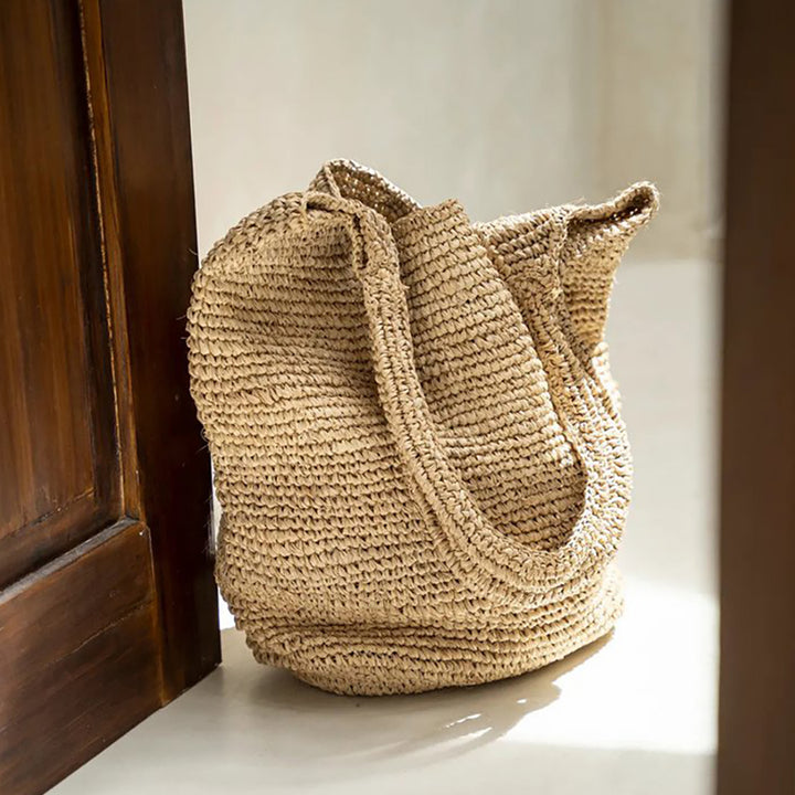 TE QUIERO Tasche - Shopper - Raffia Natur