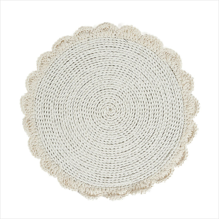 MACRAME MARRIAGE Platzset - Tischset - Dekomatte - Natur