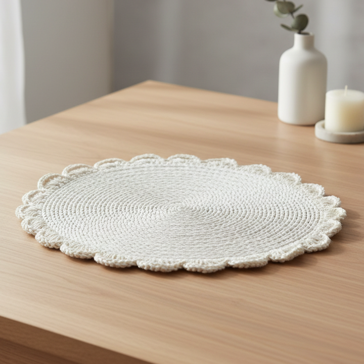 MACRAME MARRIAGE Tischset - Platzset - Wanddeko
