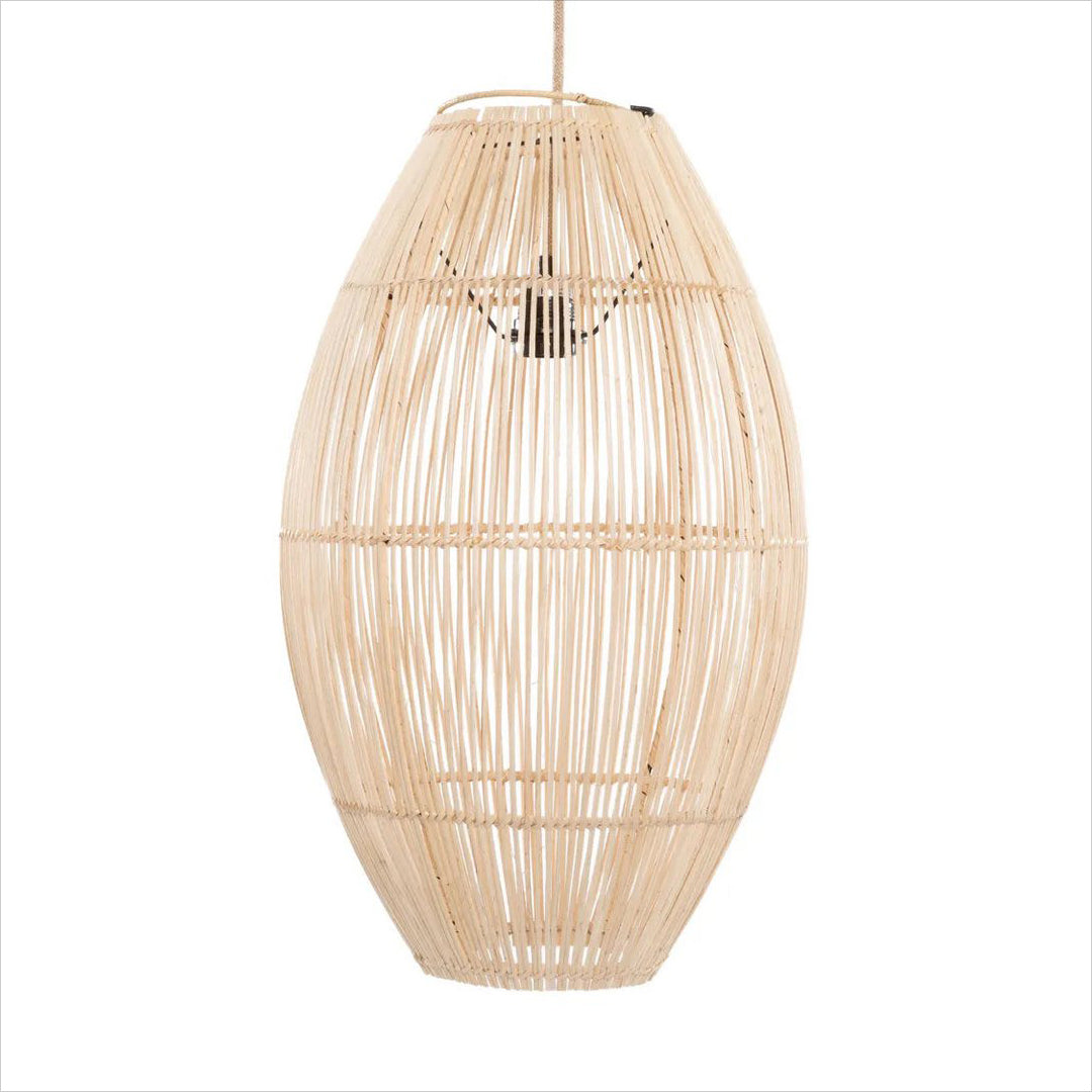 ZURI Lampenschirm - Stehlampe - Bodenlampe - Natur L