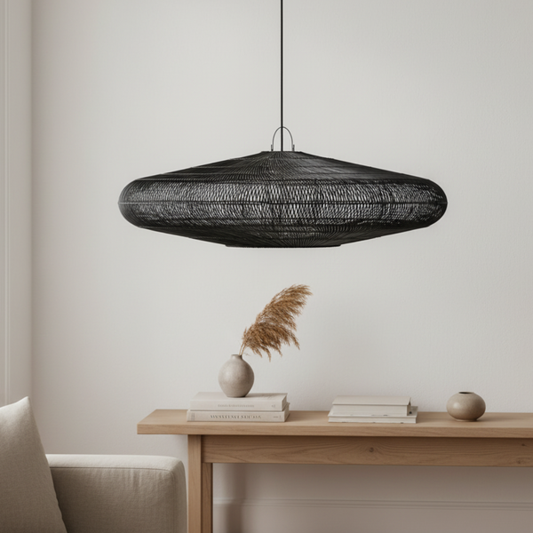 MACARON Lampenschirm XL schwarz