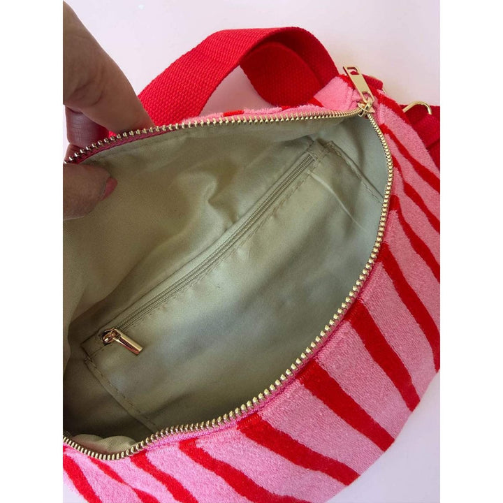 Crossbody Bag BELLE STRIPE - Hüfttasche