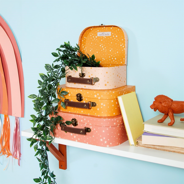 LITTLE STARS Suitcases - Deko Koffer 3er-Set