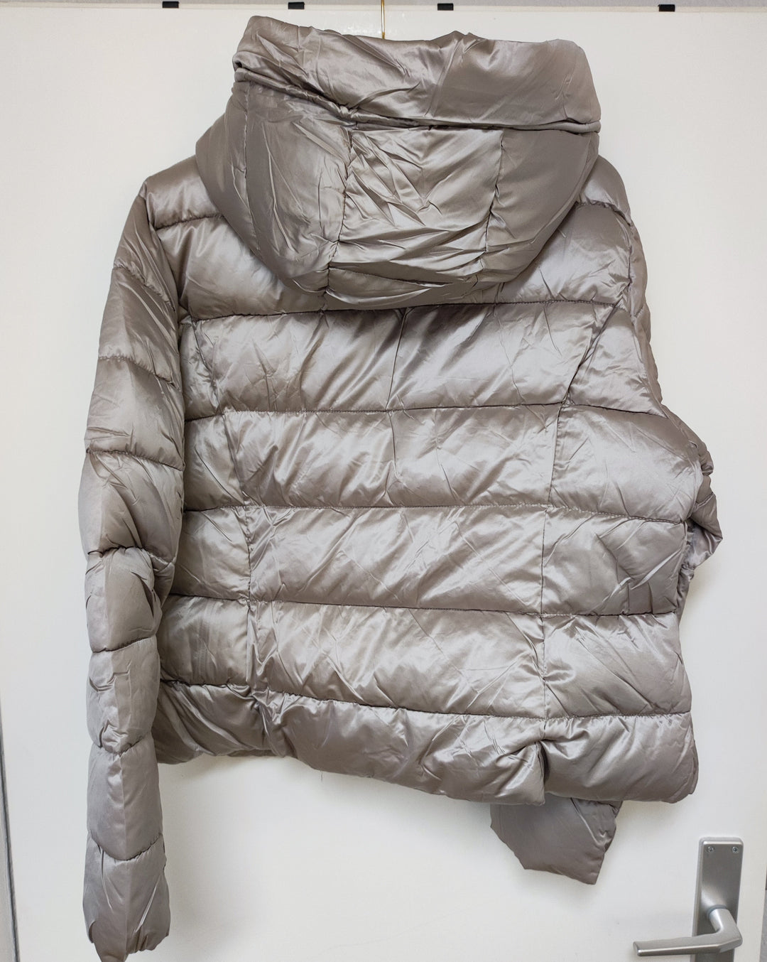 Jacke - Steppjacke - Pufferjacke - kurz, beige - 2XL/3XL