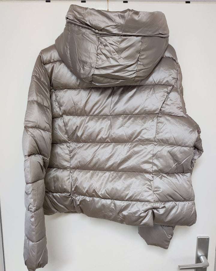 Jacke - Steppjacke - Pufferjacke - kurz, beige - 2XL/3XL