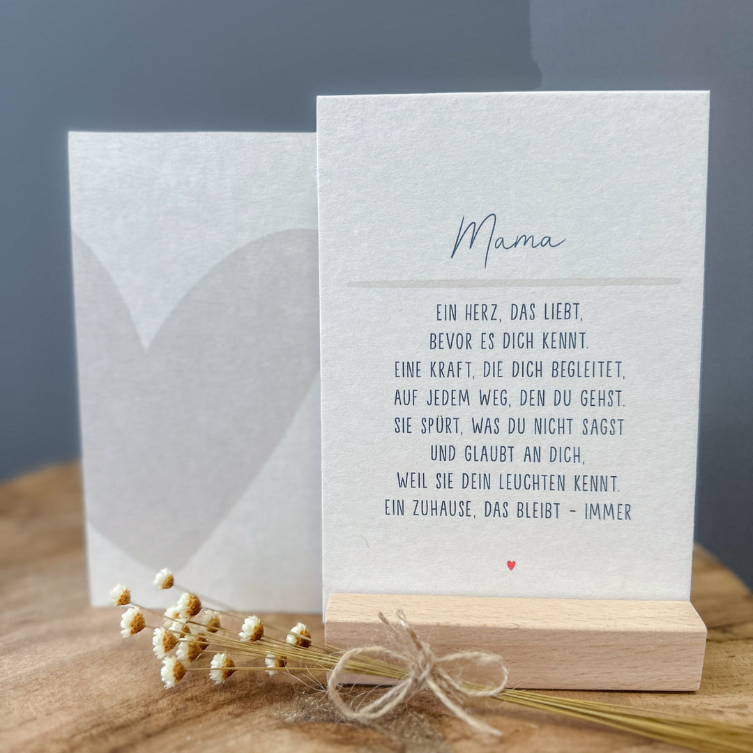 Grußkarte - Definition MAMA - Postkarte A6