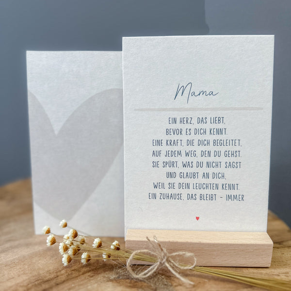 Grußkarte - Definition MAMA - Postkarte A6