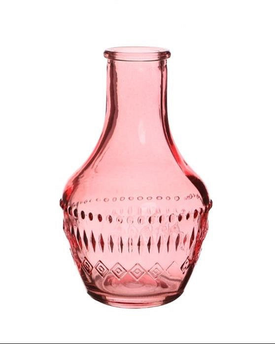 Mini Glasvase MILANO - Vintage Flaschenvase - 2 Varianten