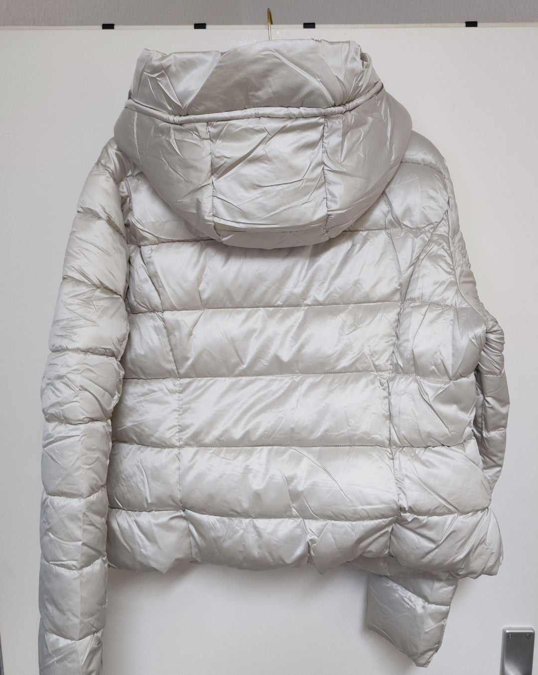 Jacke - Steppjacke - Pufferjacke - kurz, creme - L/XL