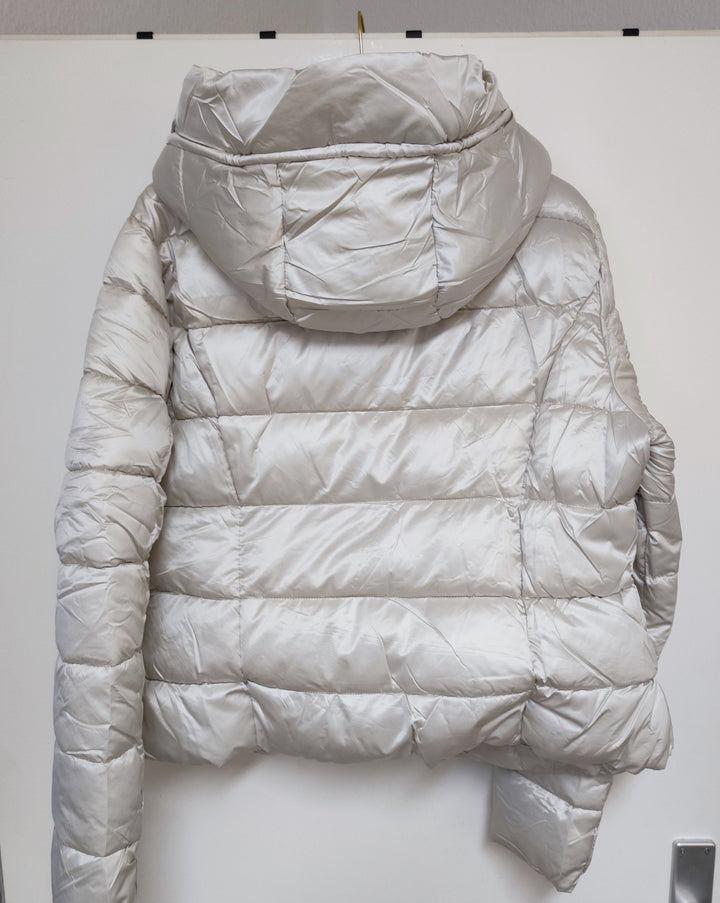 Jacke - Steppjacke - Pufferjacke - kurz, creme - L/XL