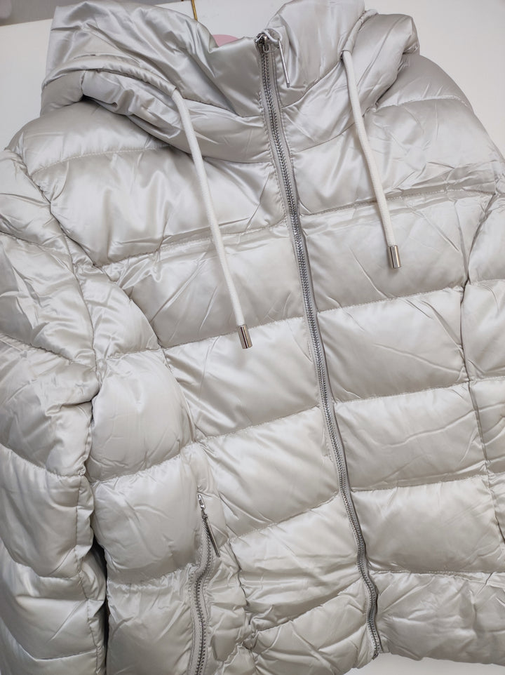 Jacke - Steppjacke - Pufferjacke - kurz, creme - 2XL/3XL