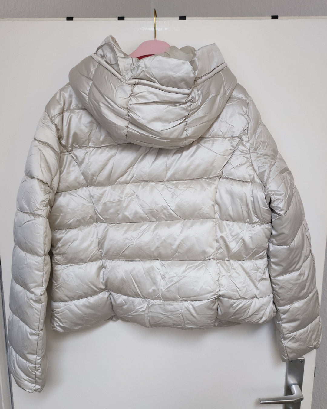Jacke - Steppjacke - Pufferjacke - kurz, creme - 2XL/3XL