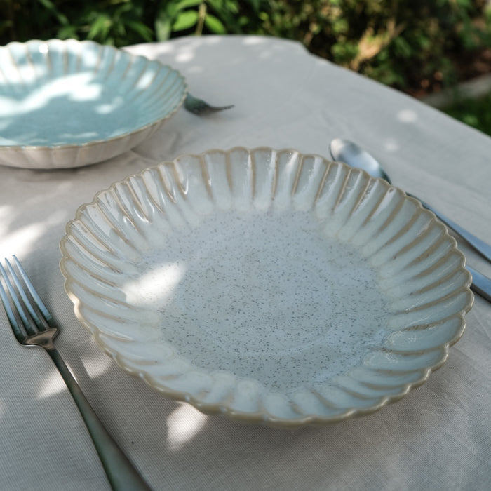 Teller MALLORCA / Suppe - Pasta / 6er Set / 24cm / sand
