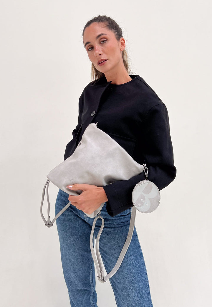 Handtasche Brigitte x fritzi Special Backpack Cross01 - Stony / Jive