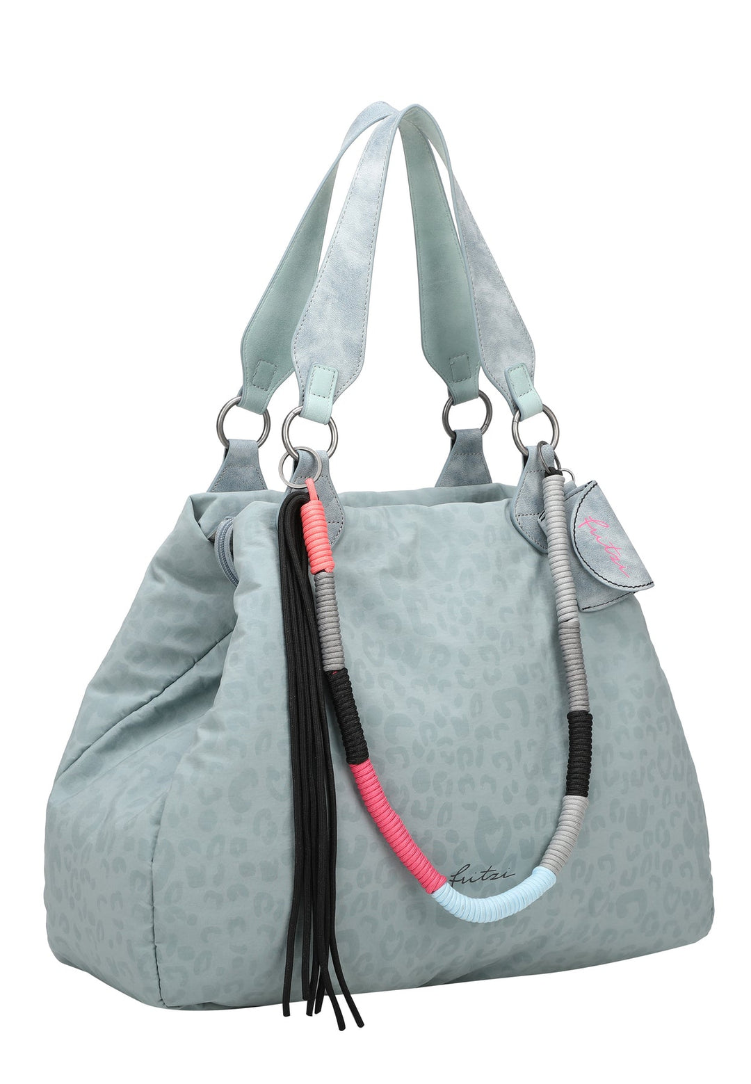 Handtasche Izzy Medium Limited | Leo Rainbow - Leo Soft Blue / Sky