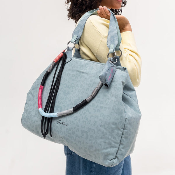 Handtasche Izzy Medium Limited | Leo Rainbow - Leo Soft Blue / Sky