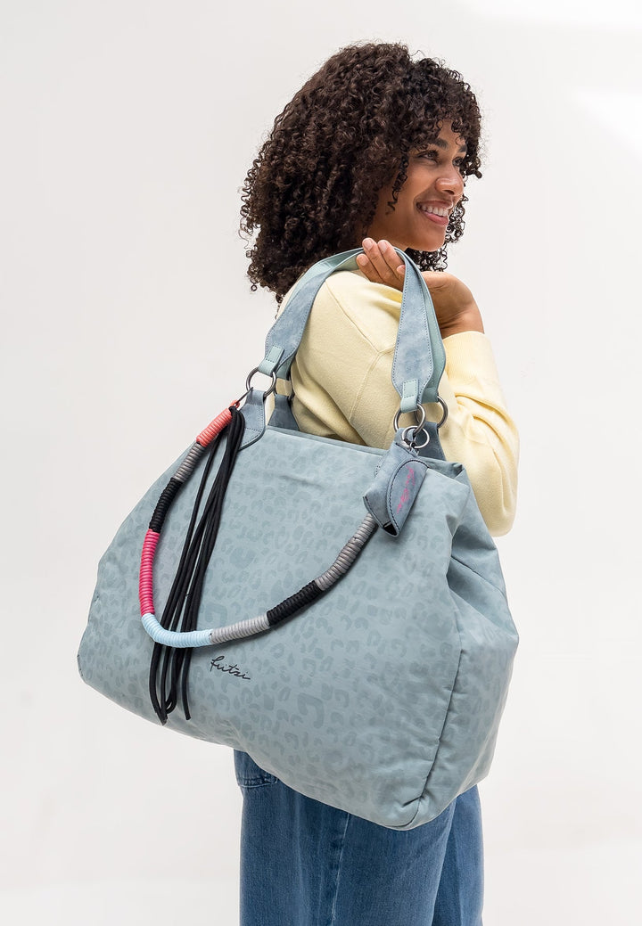 Handtasche Izzy Medium Limited | Leo Rainbow - Leo Soft Blue / Sky