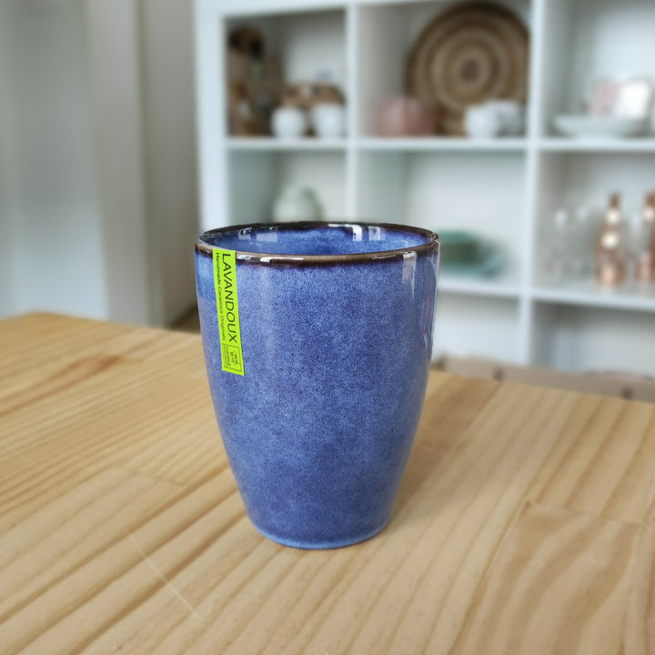 Kaffeetasse, Trinkbecher / dunkelblau